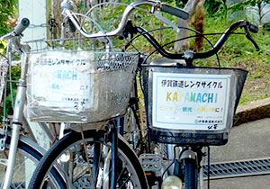 レンタサイクル写真