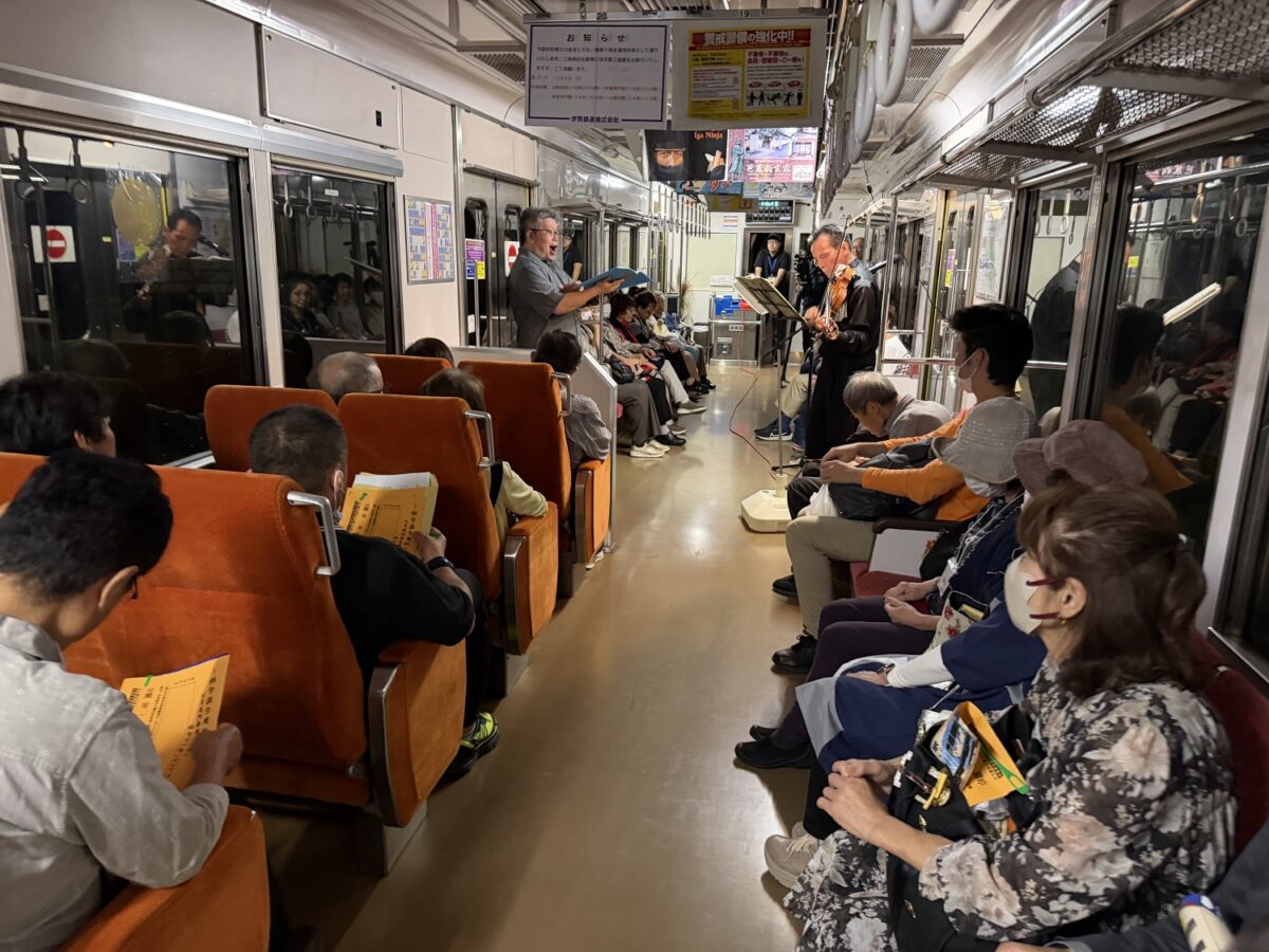 『お月見列車』運転しました！　終了間際に奇跡が！